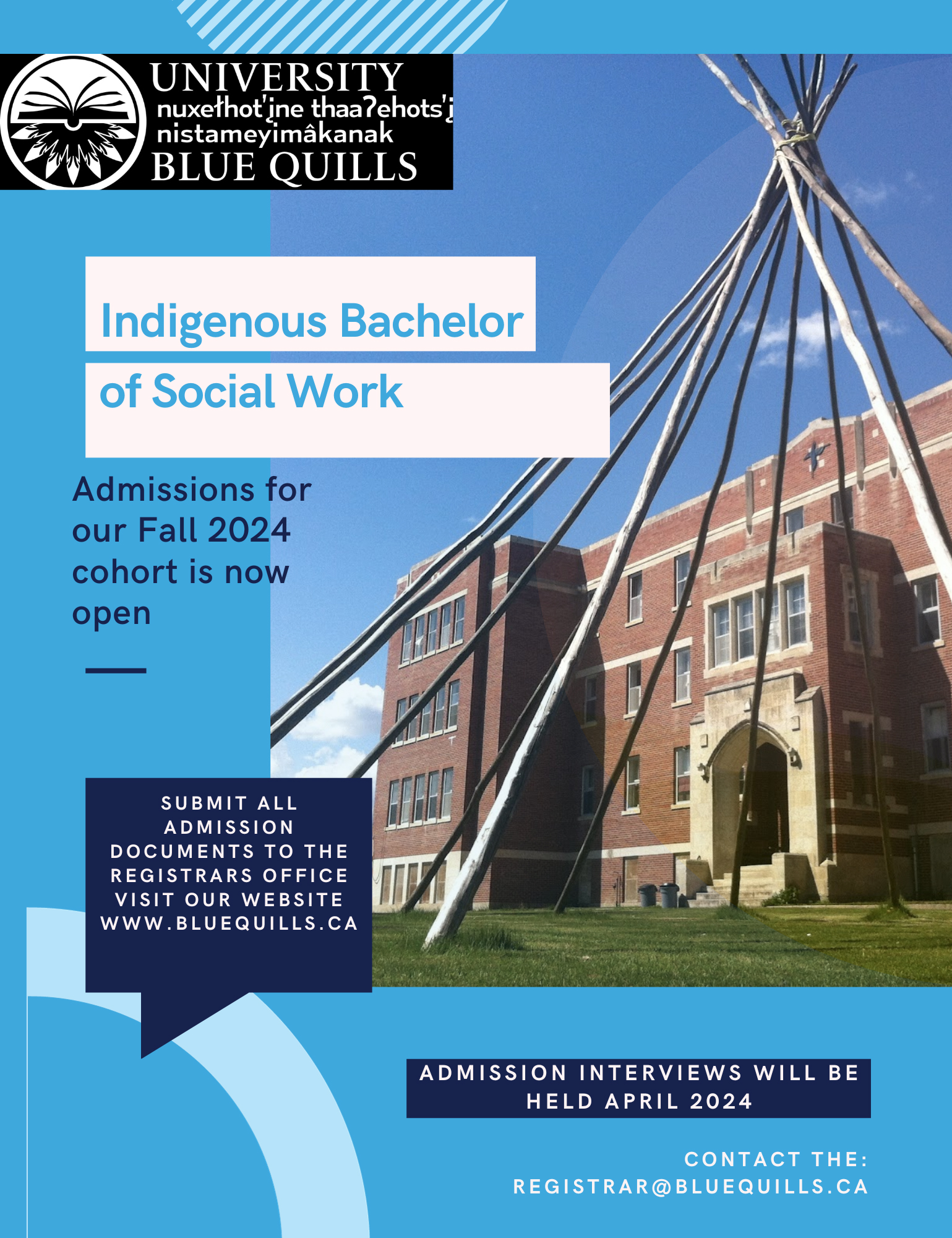 blue quills phd program